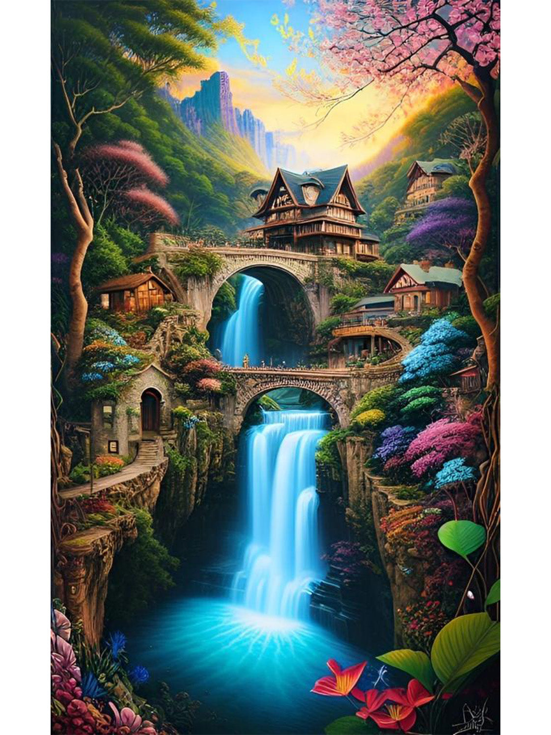 Enchanted Waterfall Haven