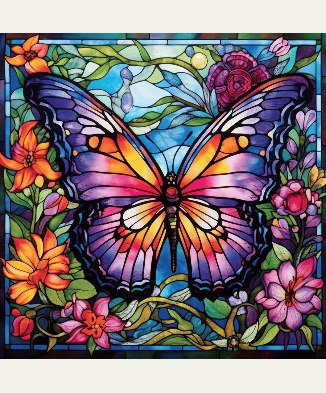 Mosaic Butterfly