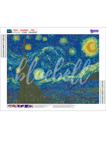 STARRY NIGHT DIAMOND PAINTING