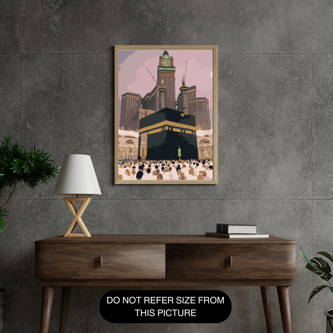 Trip To Kaaba paint by number