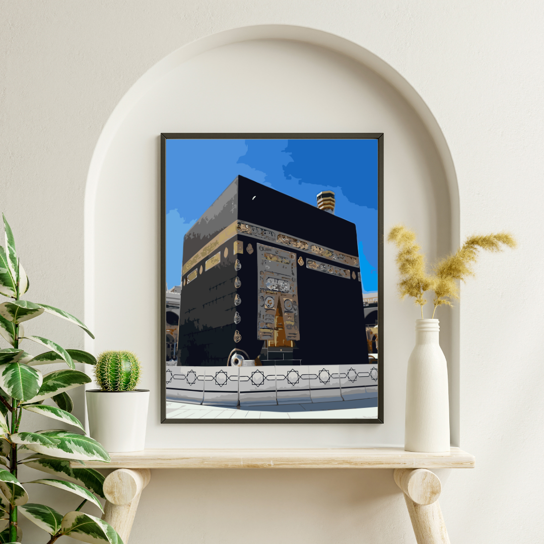 Noor-E-Kaaba paint by number