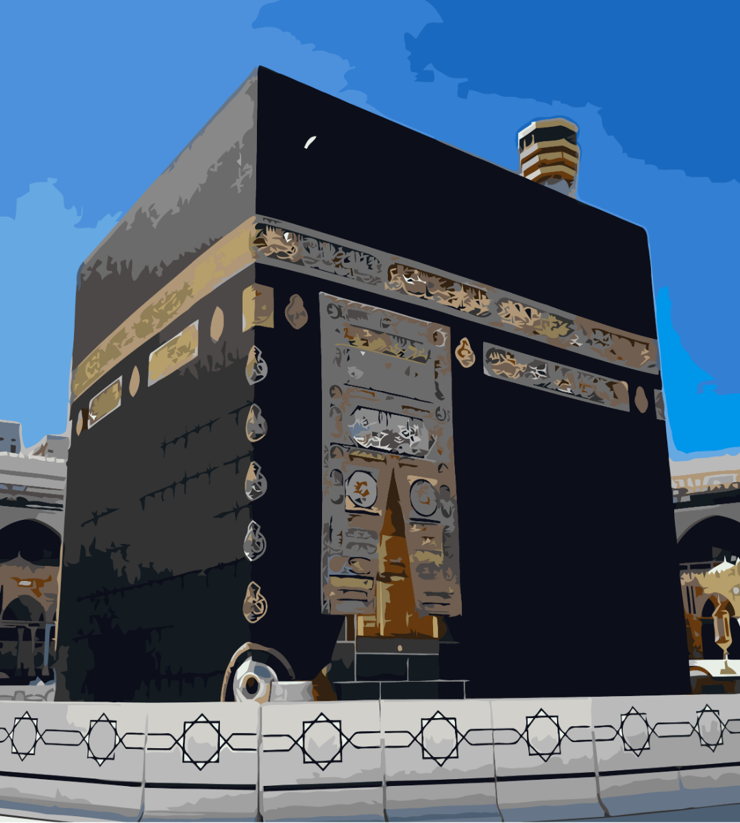 Noor-E-Kaaba paint by number