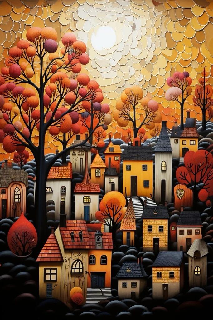 Whimsical Village