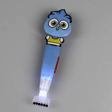 Cartoon Face Diamond Drill Pen With LED Light